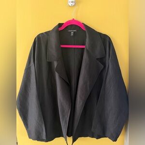 Eileen Fisher Linen Blend Blazer
